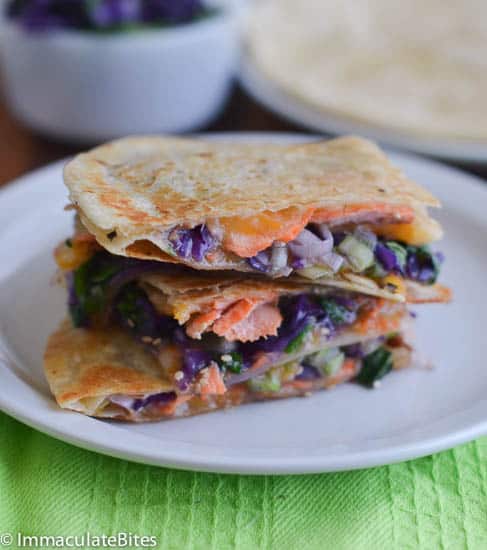Salmon Quesadellia