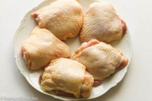 Baked Crispy Chicken Thighs