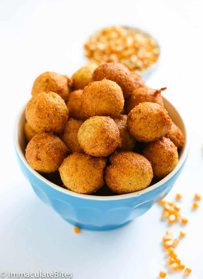 Accra banana (banana fritters) for a delicious breakfast or afternoon snack