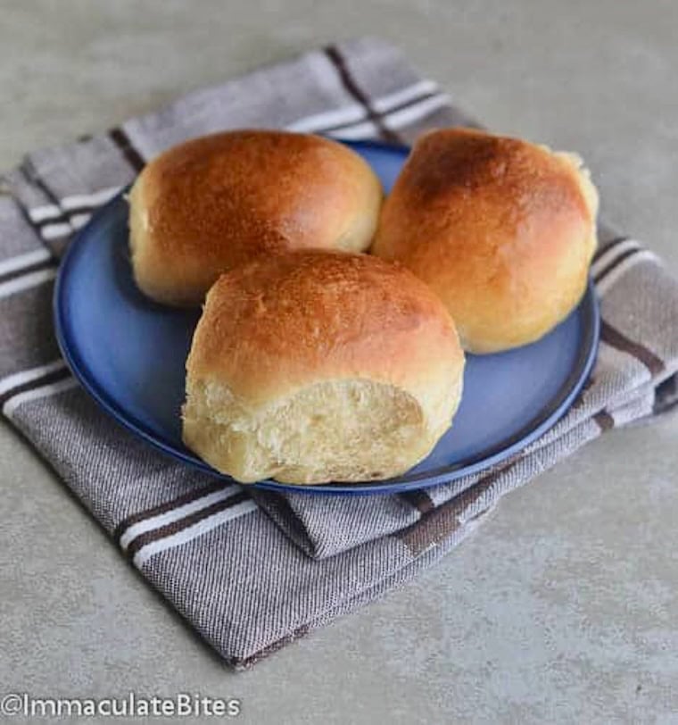 Serving up a plate of bread rolls lightly sweetened with honey.
