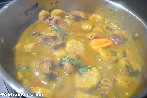 Sese Plantains (Porridge)