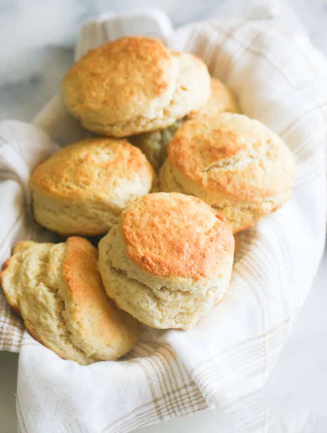 Creamy biscuits
