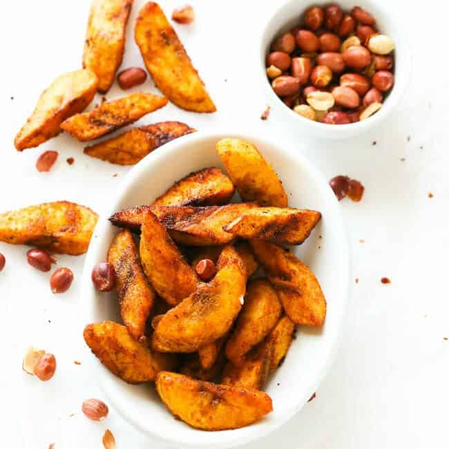 Kelewele or Aloco (Spicy Fried Plantains)