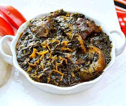 A steaming bowl of afang soup ready to delight the family