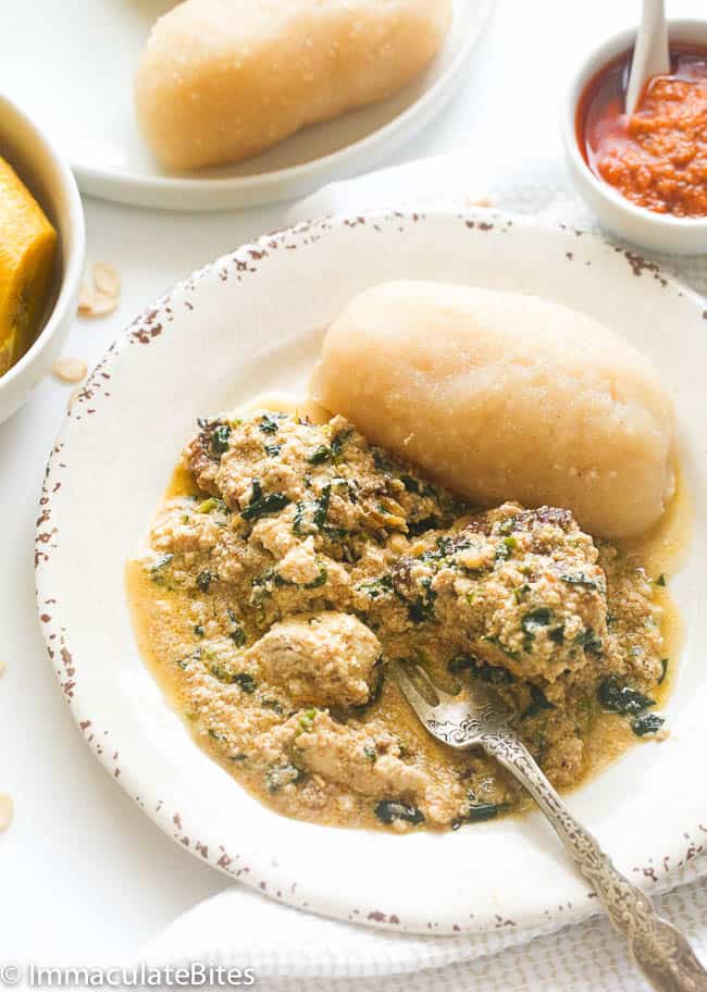 Egusi Soup with lumps