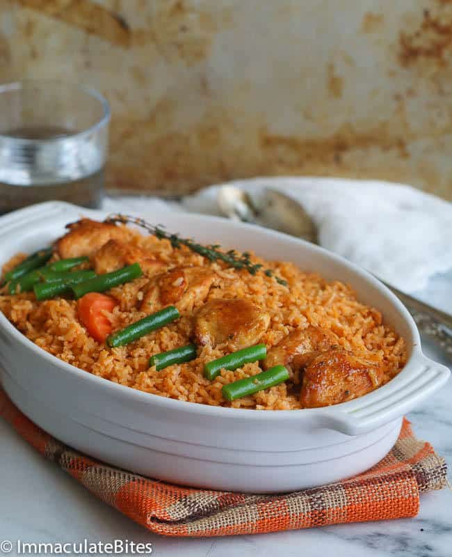 Coconut Jollof Rice