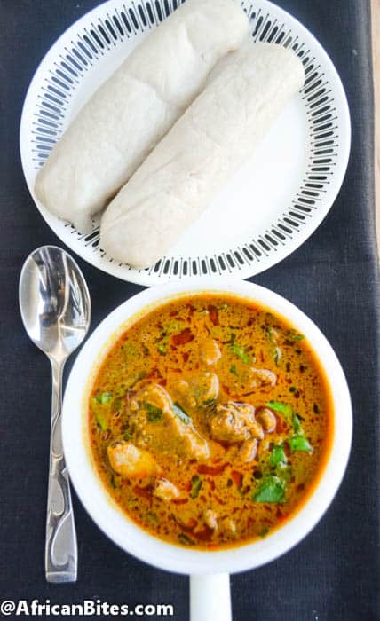 kwacocombanga 005-2 Kwacoco with mbanga or palm nut soup