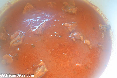 African Spicy Oxtail Stew