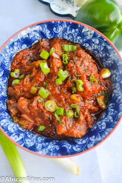 African Spicy Oxtail Stew