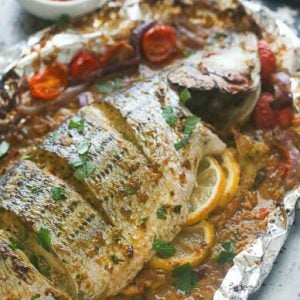 Whole Baked SeaBass