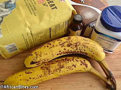 What you need to make whole wheat accra banana