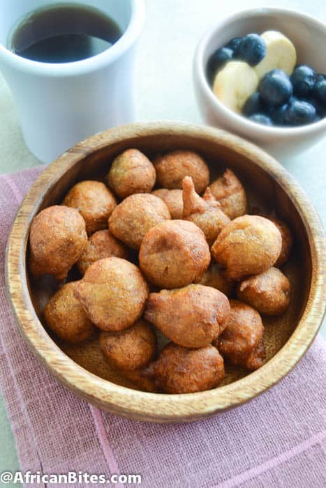 Whole Wheat Accra Bananas