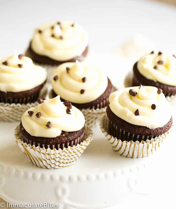 Black magic cupcakes