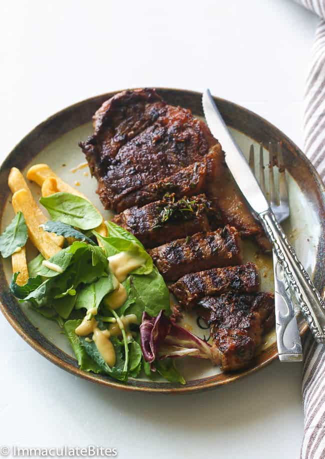 Grilled New York Steak