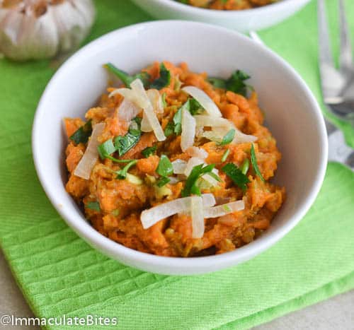 Mashed Sweet Potatoes With Avocado