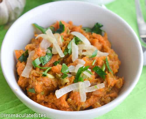 allpics 3036-2 Mashed Sweet Potatoes with Avocado make a super delicious holiday side