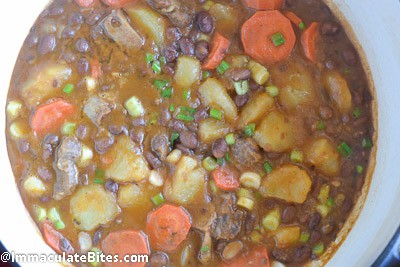 Oxtail Bean Potato Stew