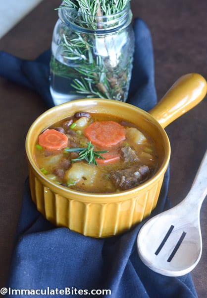 Oxtail Bean Potato Stew