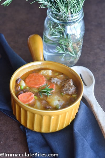 Oxtail Bean Potato Stew