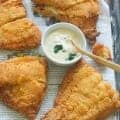 Southern Fried Cat Fish with sauce