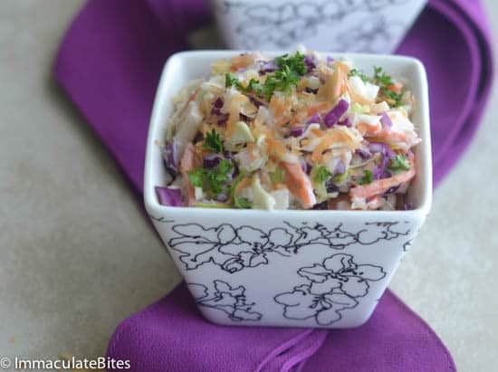 Crunchy Coconut Cole Slaw