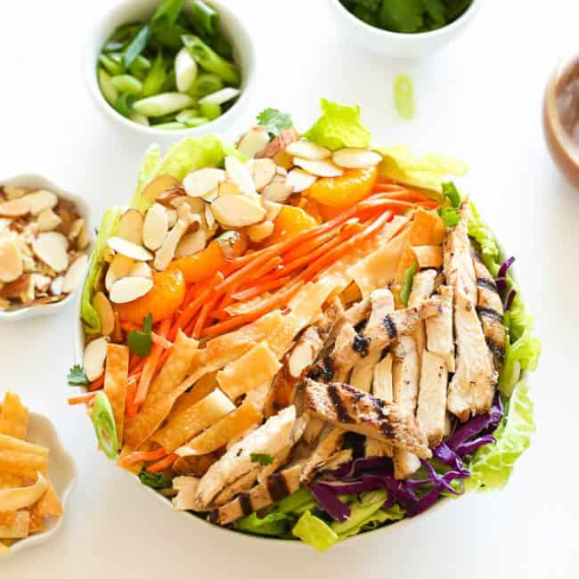 Light  Chinese Chicken Salad