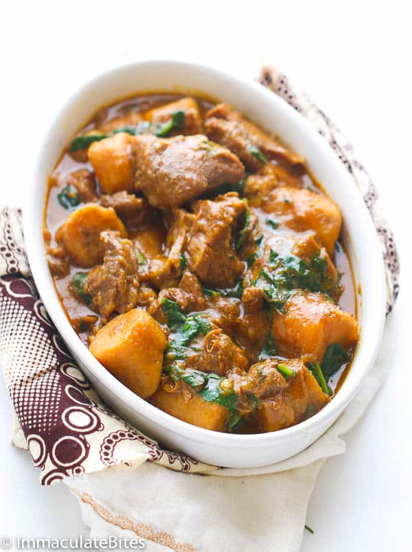 Sese Plantains( Porridge) in a Casserole