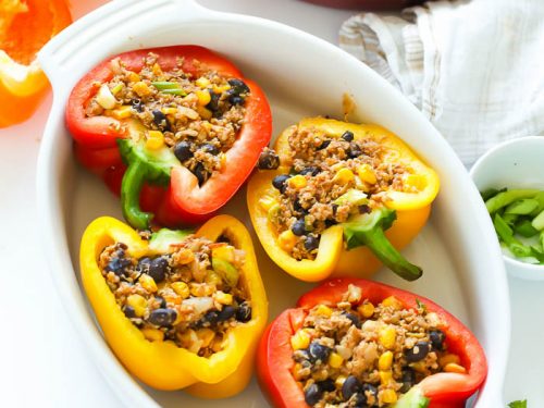Quinoa stuffed discount bell peppers