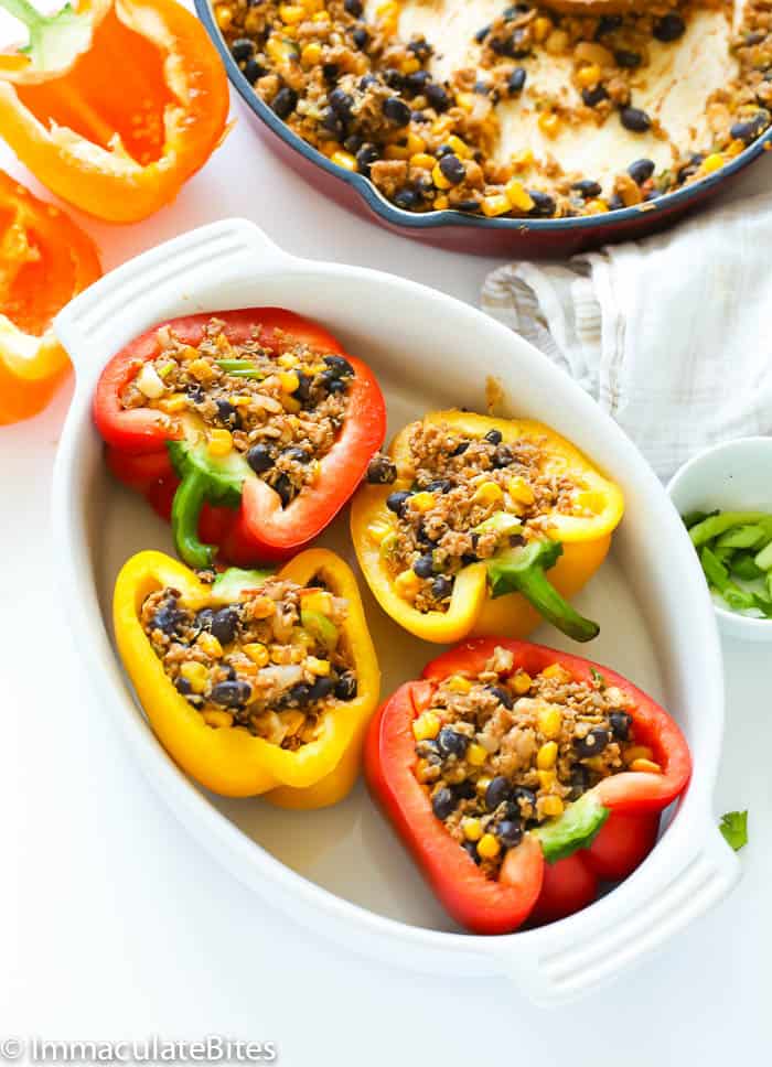 Quinoa Stuffed Bell Peppers