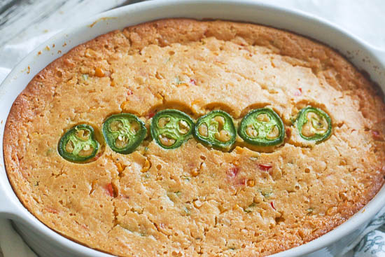 Jalapeños Corn Casserole