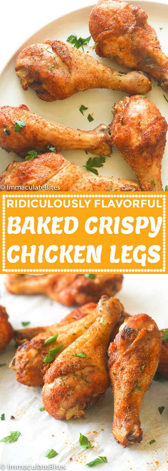 Baked Crispy Chicken Legs
