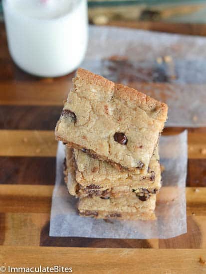 Chocolate Chip Blondies