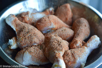 Baked Crispy Chicken Legs