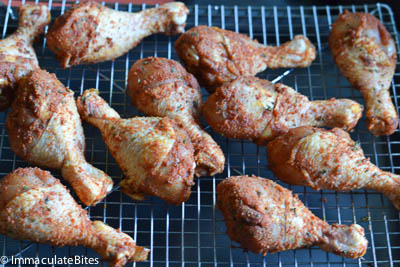 Baked Crispy Chicken Legs