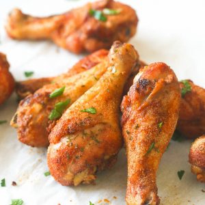 Crispy Baked Chicken Legs