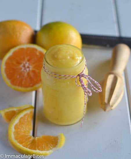 Homemade Orange Curd (Microwave)