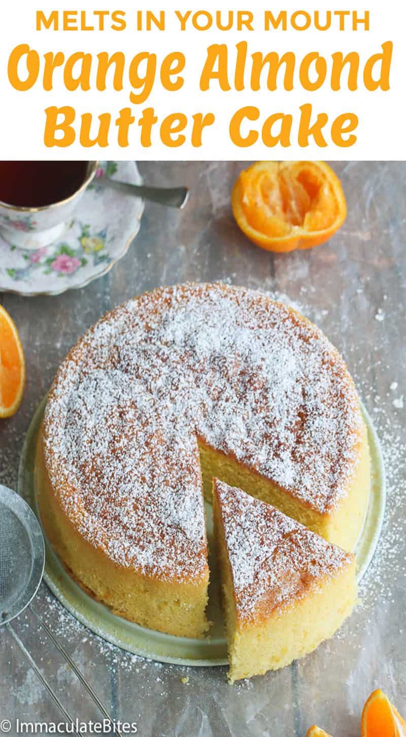 orange almond butter cake