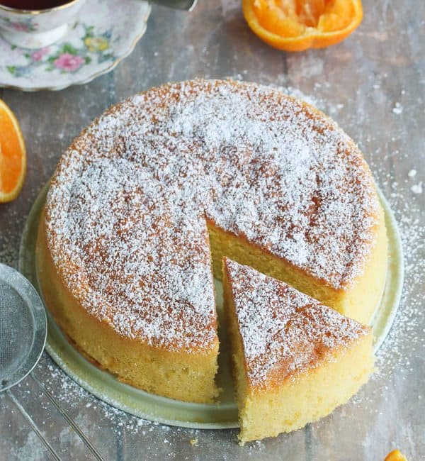 orange almond butter cake