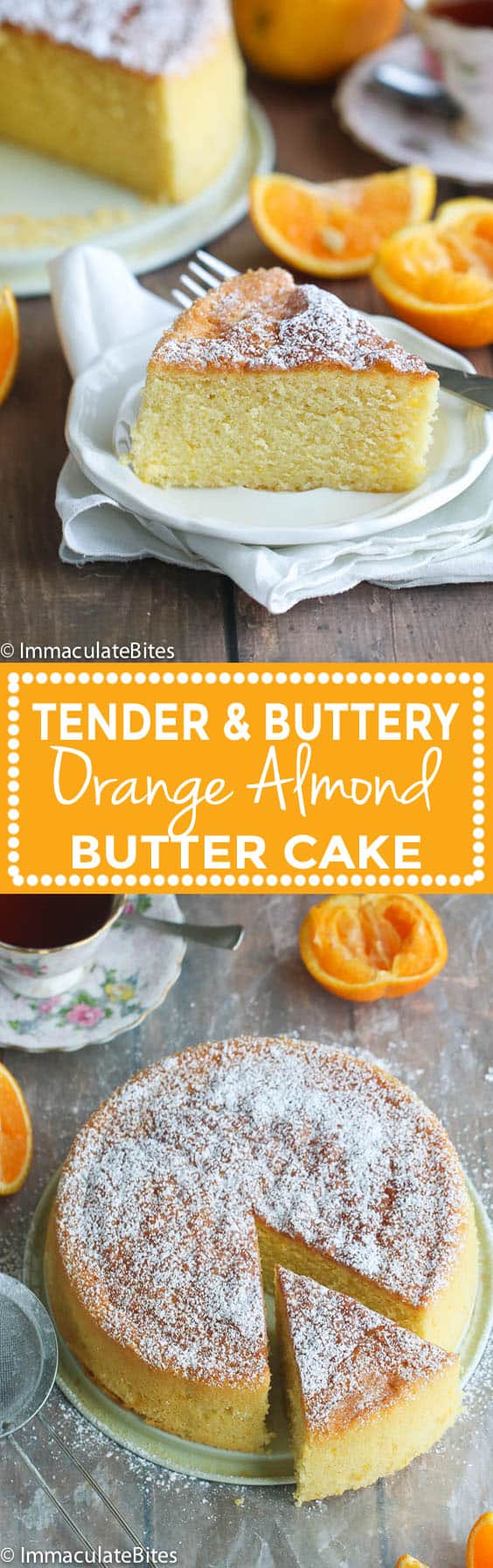 orange almond butter cake