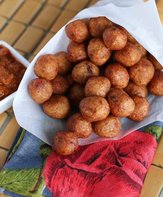 Accra Cassava (Kouti, Cassava Fritters)