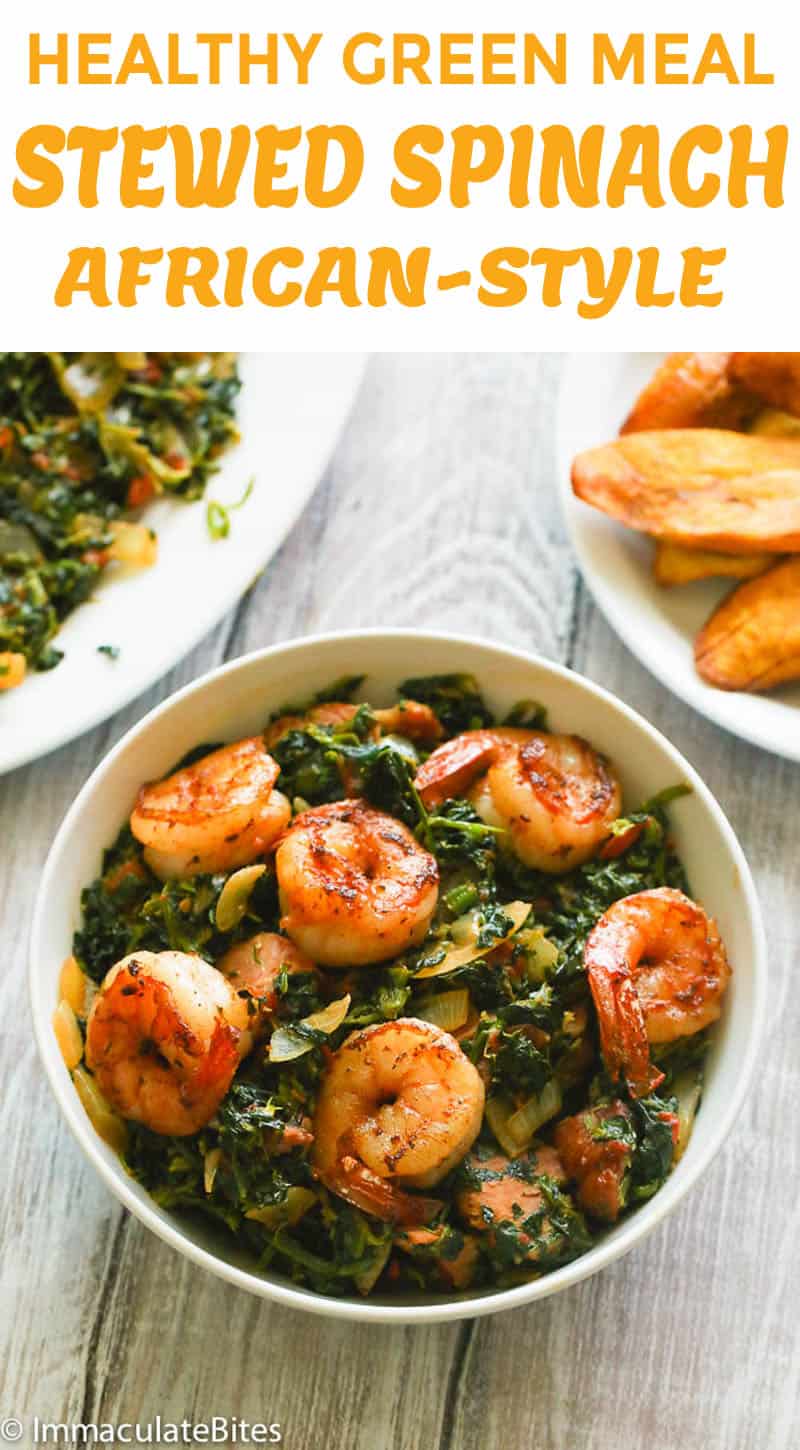 african stewed spinach