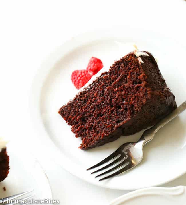 A Slice of Guinness Chocolate Cake