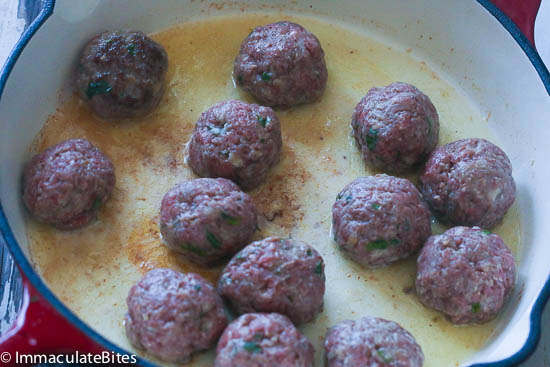 African Meatballs in tomato sauce