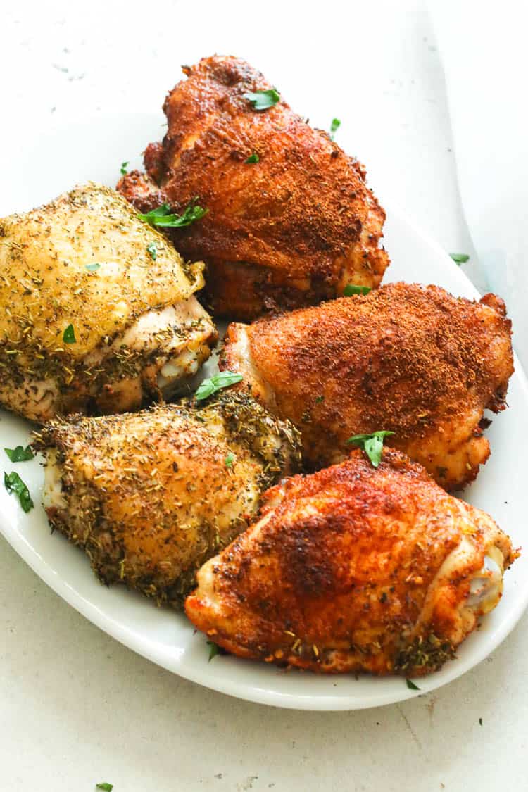 Baked Crispy Chicken Legs - Immaculate Bites