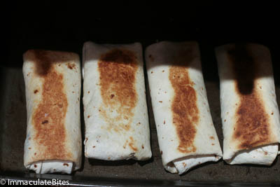 Baked Chimichangas