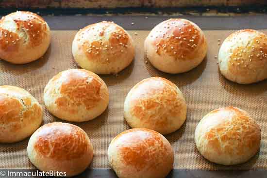 Homemade Brioche Buns