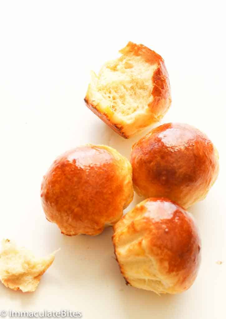 Homemade Brioche Buns