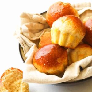 Brioche Buns perfect for a Valentine's Day brunch