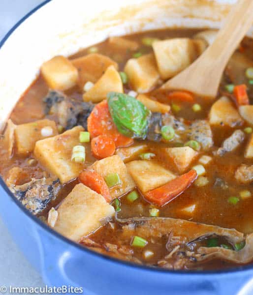 African Yam Soup (Stew)
