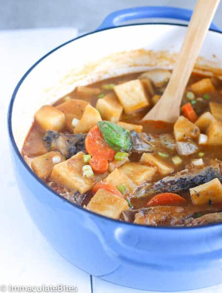 African Yam Soup (Stew)